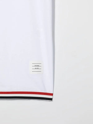 stripe-detail T-Shirt dress