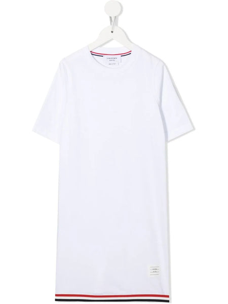 stripe-detail T-Shirt dress