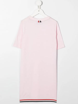 stripe-detail T-Shirt dress