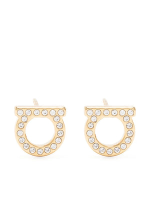 Gancini embellished earrings