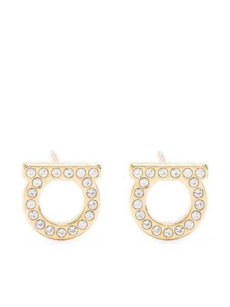Gancini embellished earrings