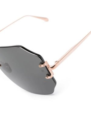 Lisette geometric-frame sunglasses