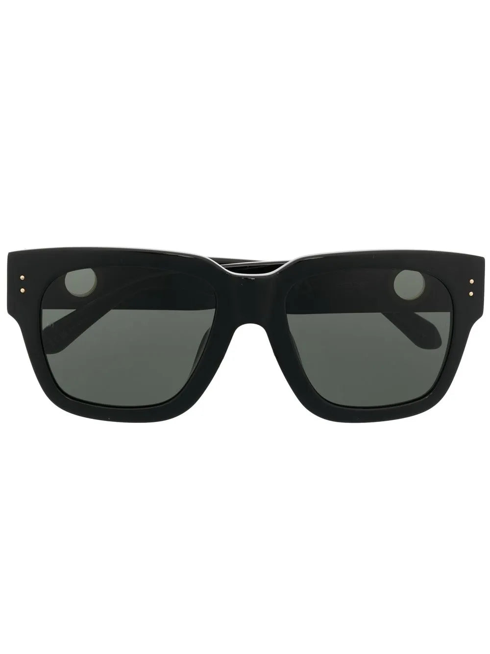 Amber oversized-frame sunglasses