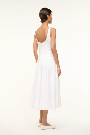 WELLS DRESS WHITE