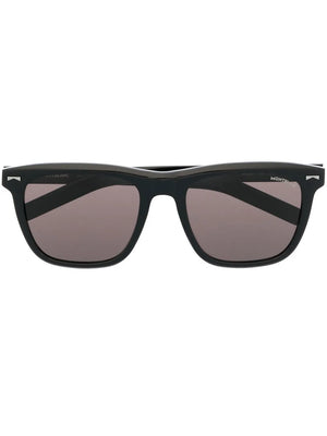 square-frame tinted-lens sunglasses
