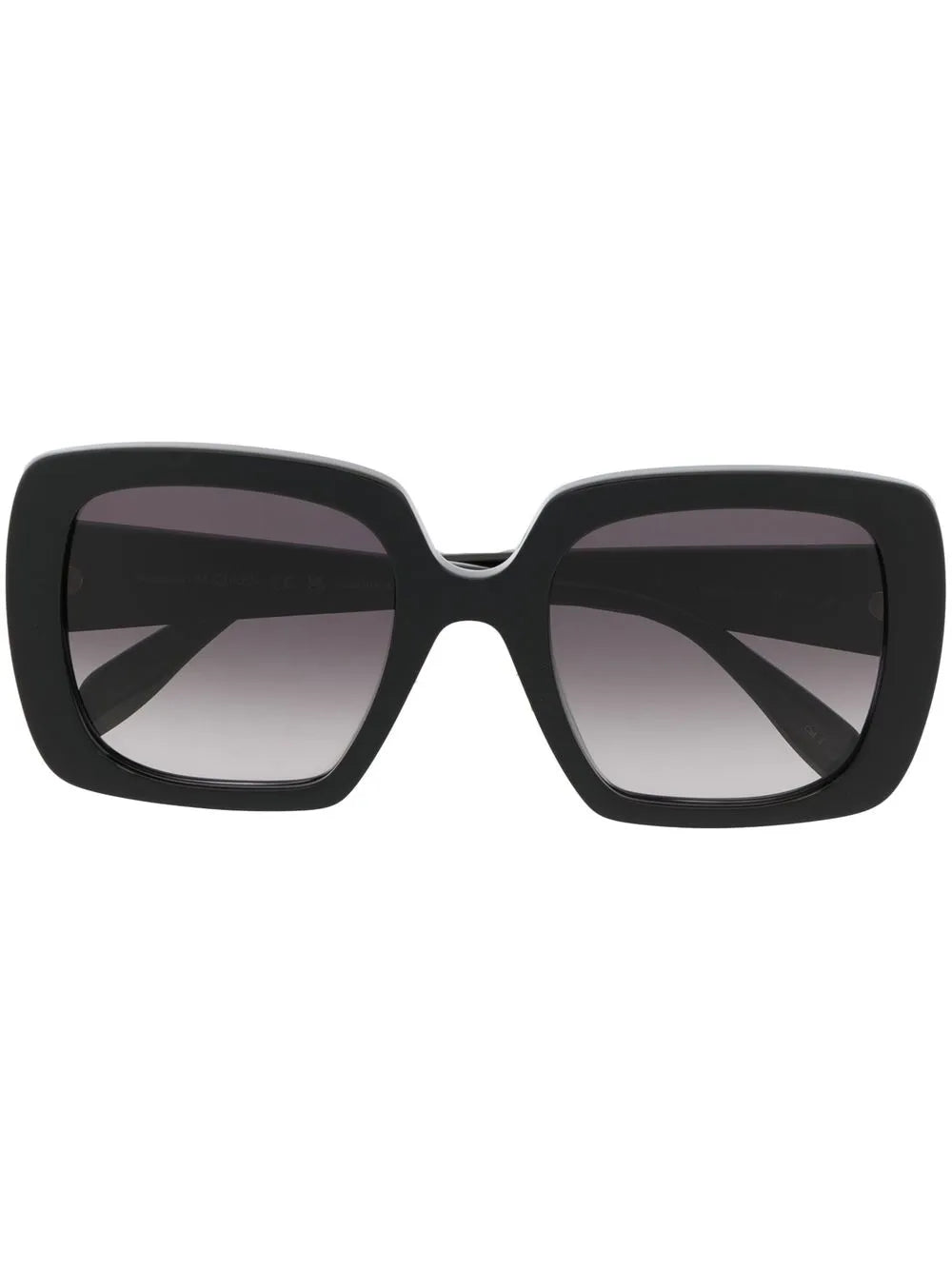 logo-print rectangle sunglasses