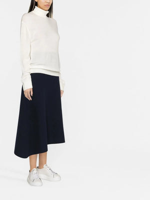 roll-neck wool jumper
