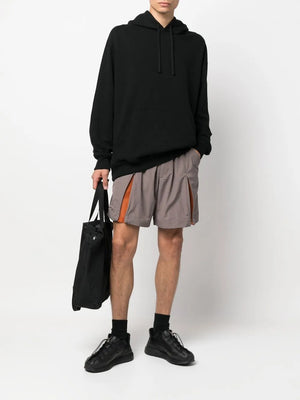 colour-block track shorts