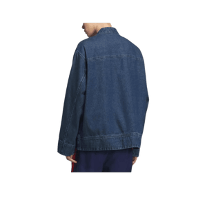 adidas CTT Oversized Chinese Track Top 3.0 Jacket Medium Blue Denim