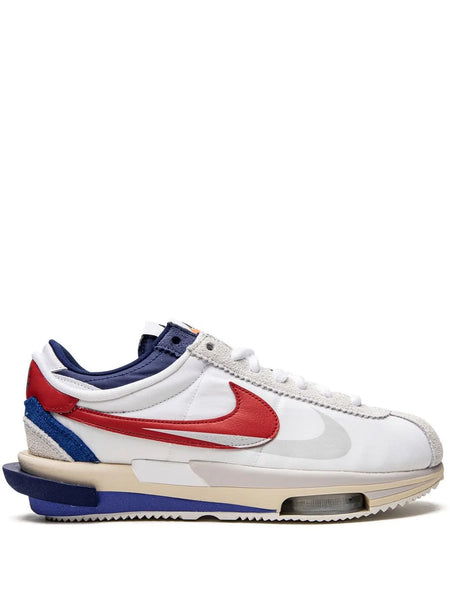 x sacai Cortez 4.0 "White/Red/Blue" sneakers
