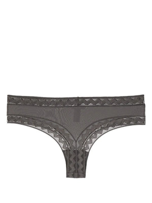 Gabby zigzag-trim Brazilian briefs
