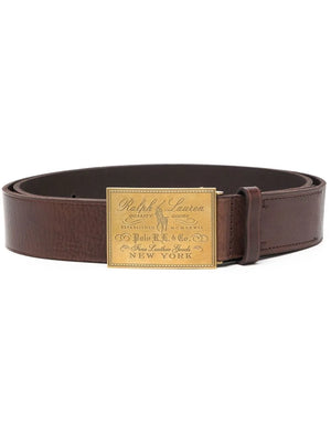 Polo Heritage leather belt