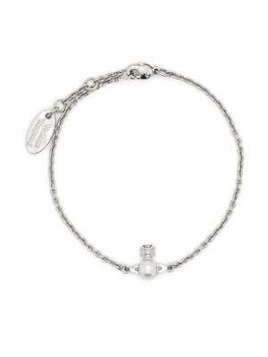 Orb-plaque detail bracelet