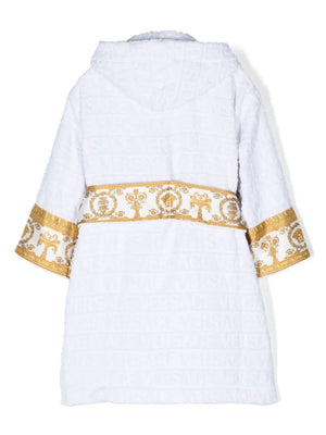 I Love Baroque hooded bathrobe