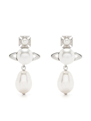 Orb-embellished stud earrings