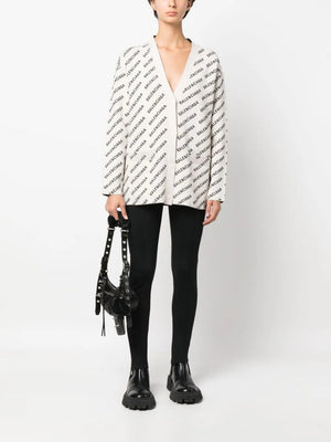 Mini Allover Logo cardigan