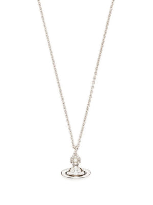 Orb-pendant chain necklace