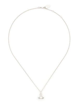 Orb-pendant chain necklace