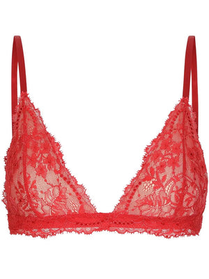 chantilly-lace triangle bra