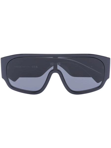 90s Logo-Injected Mask sunglasses