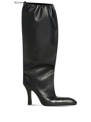 Falcon 105mm leather knee boots