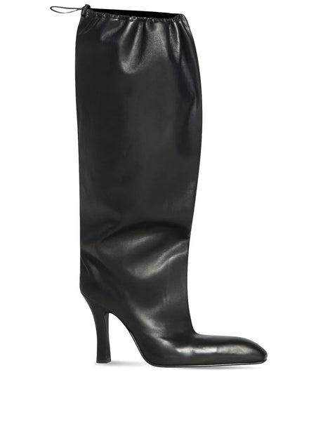 Falcon 105mm leather knee boots
