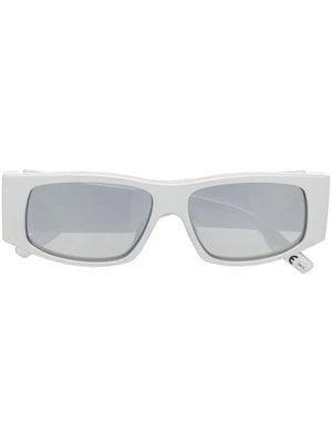 LED square-frame sunglasses