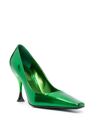 100mm patent-finish square pumps