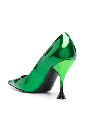 100mm patent-finish square pumps