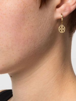 Double-T drop earrings