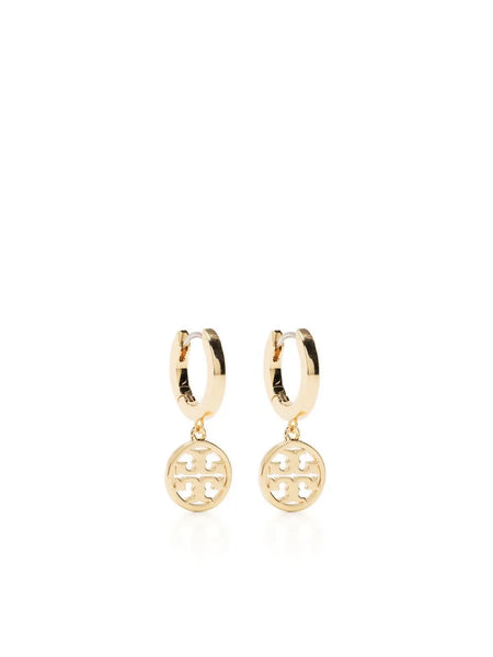 Double-T drop earrings