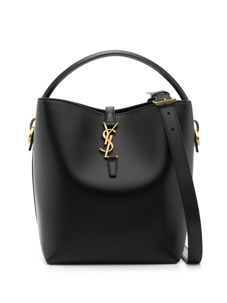 Le 37 leather bucket bag