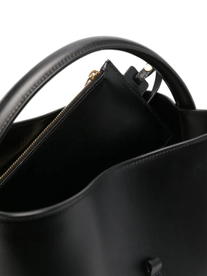 Le 37 leather bucket bag