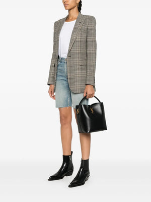 Le 37 leather bucket bag