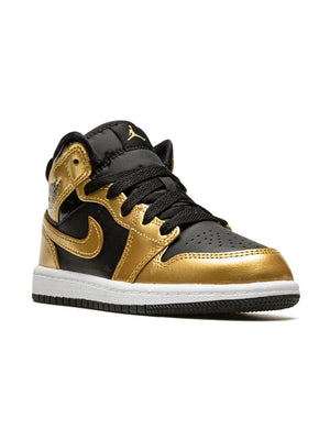 Jordan 1 Mid SE "Metallic Gold" sneakers