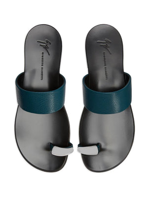 Norbert leather toe-loop sandals