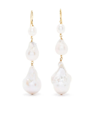 pearl drop earrings