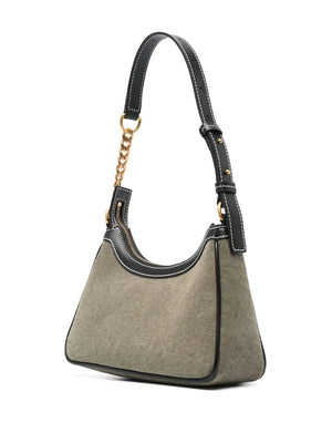 logo-print B-army shoulder bag