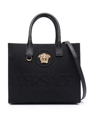 small La Medusa canvas tote bag