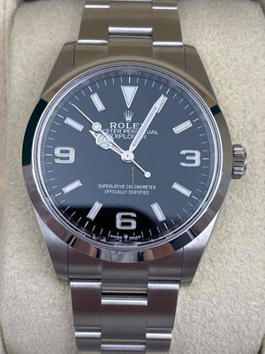 Rolex | Explorer | 124270 | Steel | 36 x 39 mm | Steel | Black | Automatic
