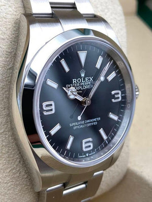 Rolex | Explorer | 124270 | Steel | 36 x 39 mm | Steel | Black | Automatic