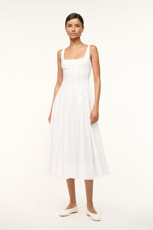WELLS DRESS WHITE