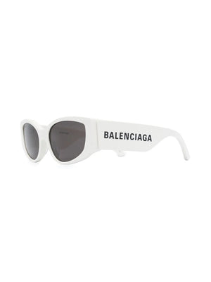 logo-print tinted-lenses sunglasses