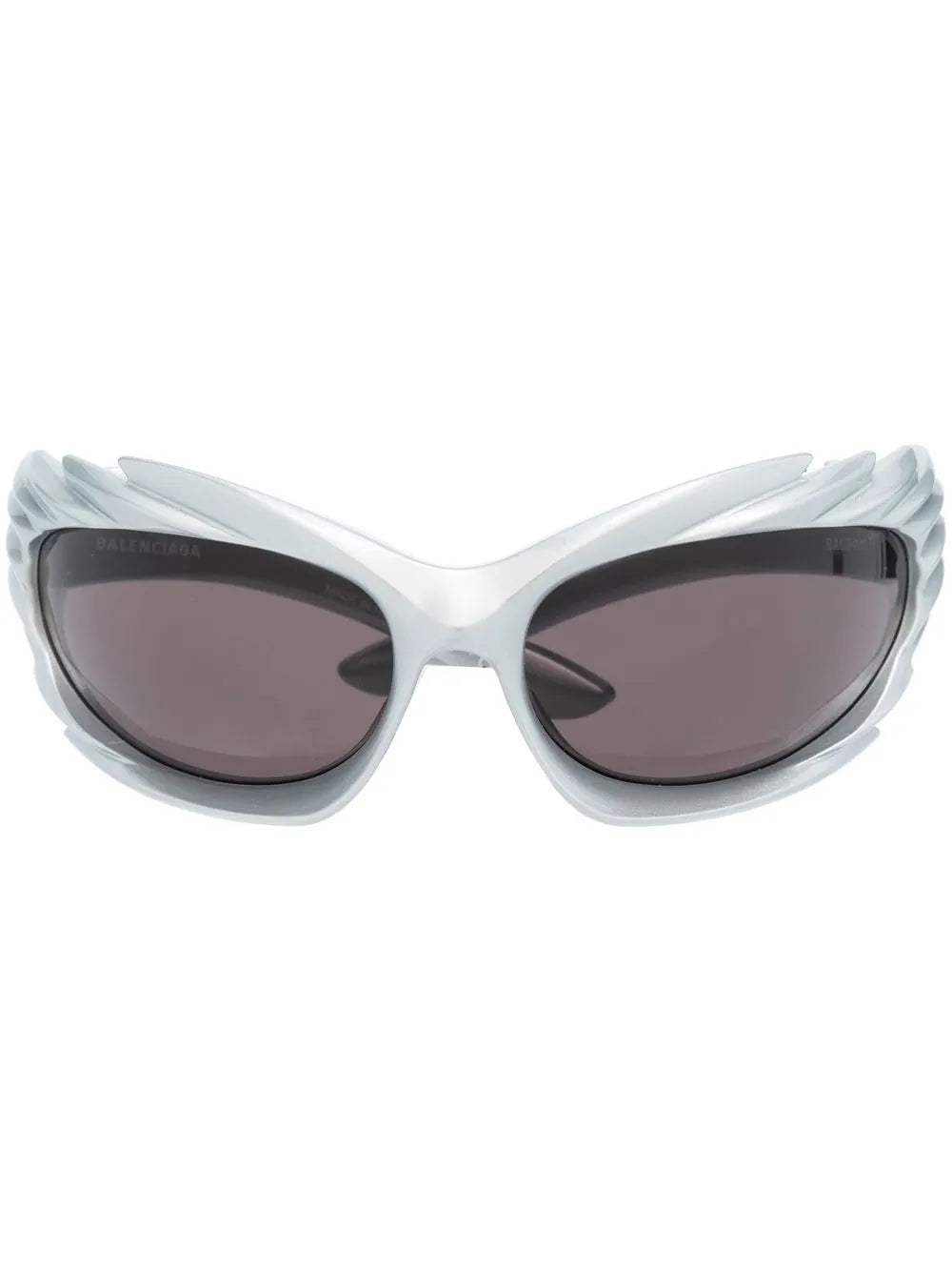 Spike rectangle-frame sunglasses