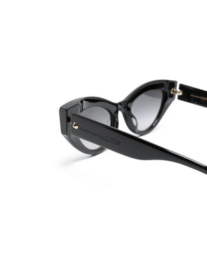 Spike-studs detail cat-eye sunglasses
