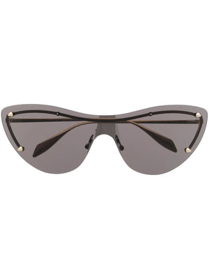 cat-eye spiked-stud sunglasses