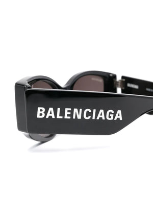 logo-print tinted-lenses sunglasses