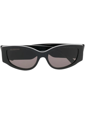 logo-print tinted-lenses sunglasses