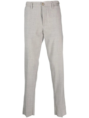 tapered-leg trousers