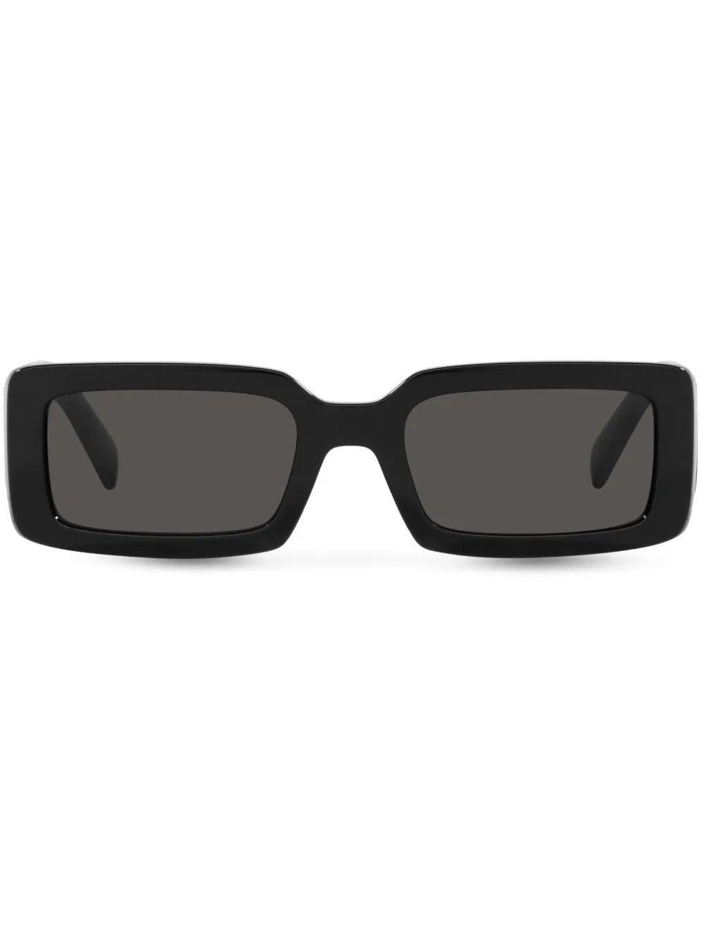 rectangular-frame logo-print sunglasses